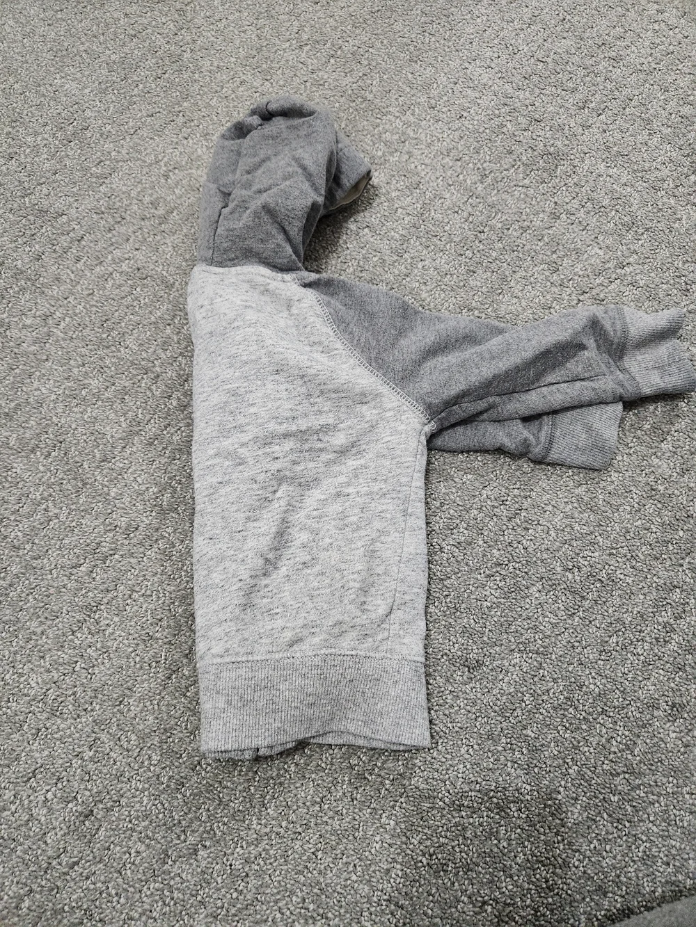 GAP Kids Two-Tone Grey Hooded Zip Sweatshirt 18-24mth